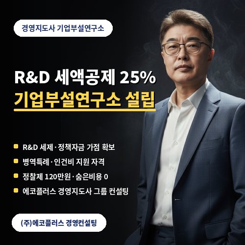 기업부설연구소 설립